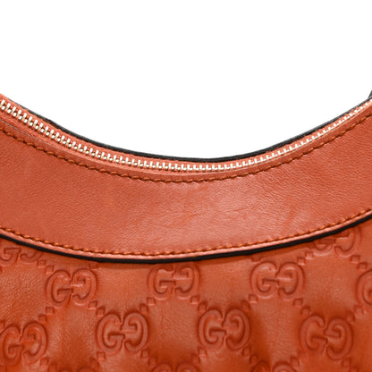Gucci Guccissima Medium D Gold Hobo Orange 12 of 17