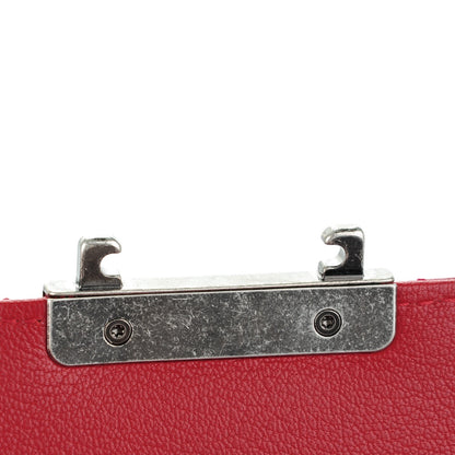 Chanel Goatskin Quilted Small CC University Top Handle Flap Red 7 of 9