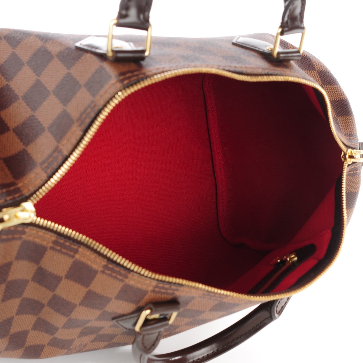 Louis Vuitton Damier Ebene Speedy Bandouliere 35 5 of 10