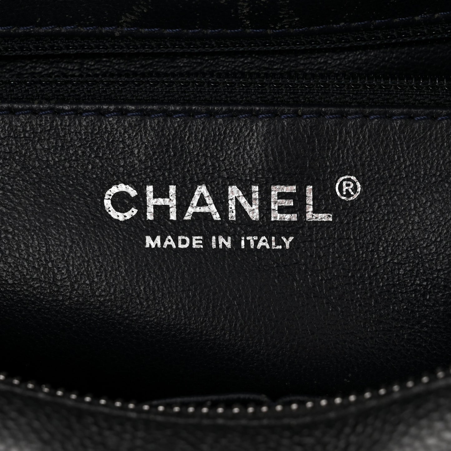 Caviar Lambskin Quilted Coco Break Camera Case Black