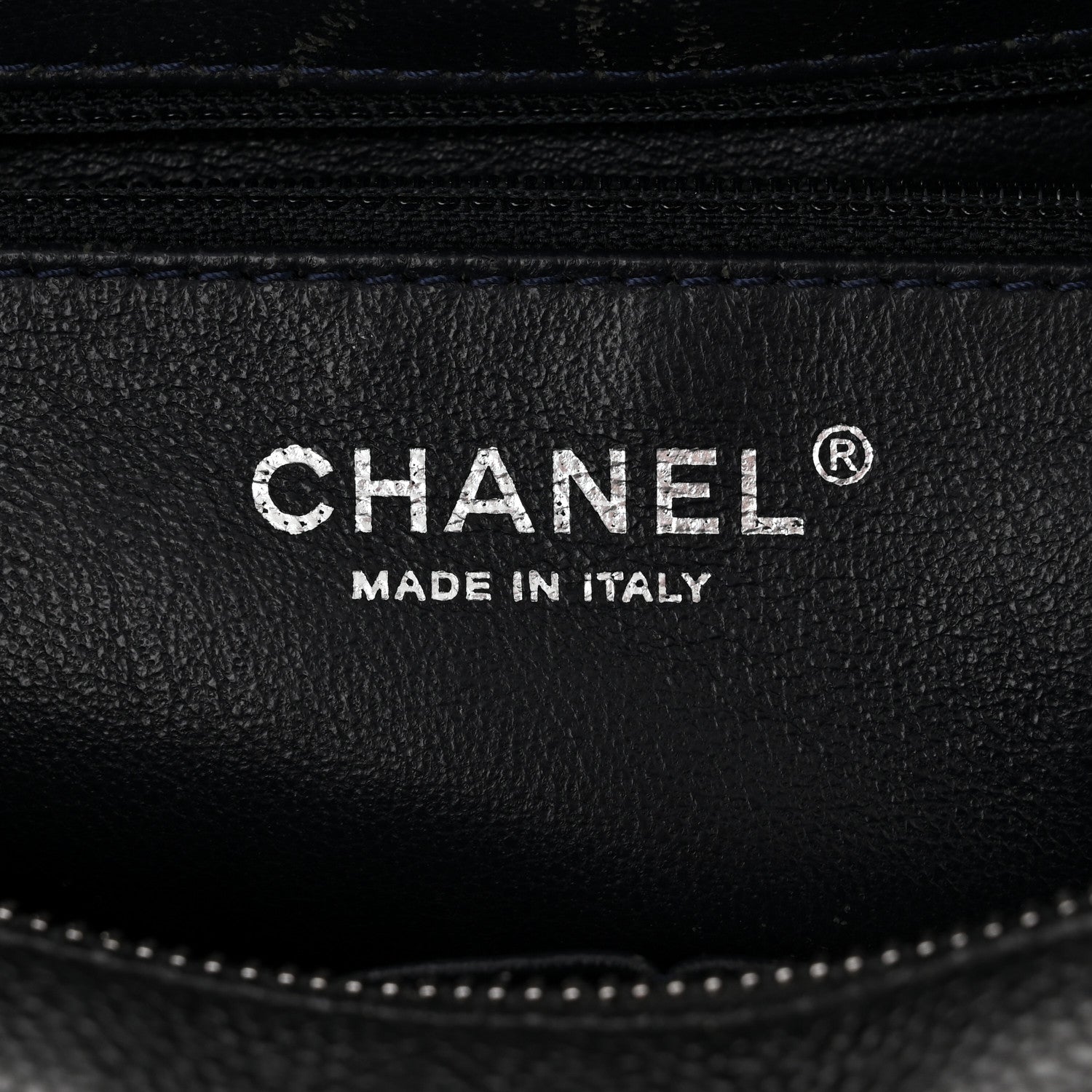 Chanel Caviar Lambskin Quilted Coco Break Camera Case Black 6 of 10