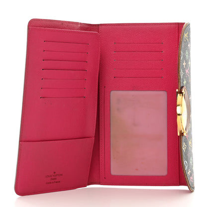 Louis Vuitton Monogram Multicolor Eugenie Wallet Black Grenade 5 of 12