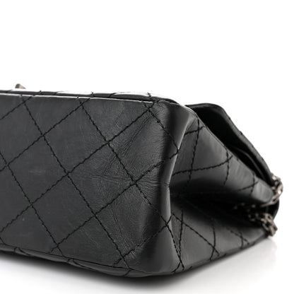 Chanel Aged Calfskin Quilted 2.55 Reissue 226 Flap Black 10 of 10