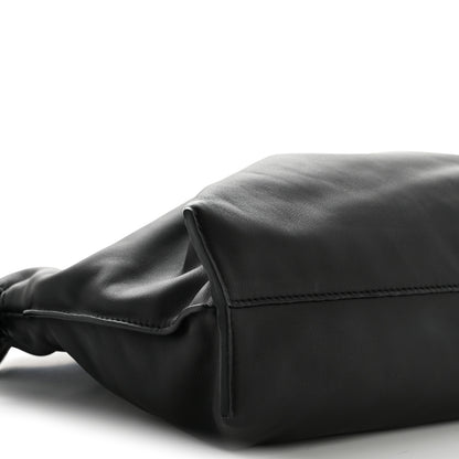 Loewe Nappa Medium Flamenco Knot Bag Black 8 of 10