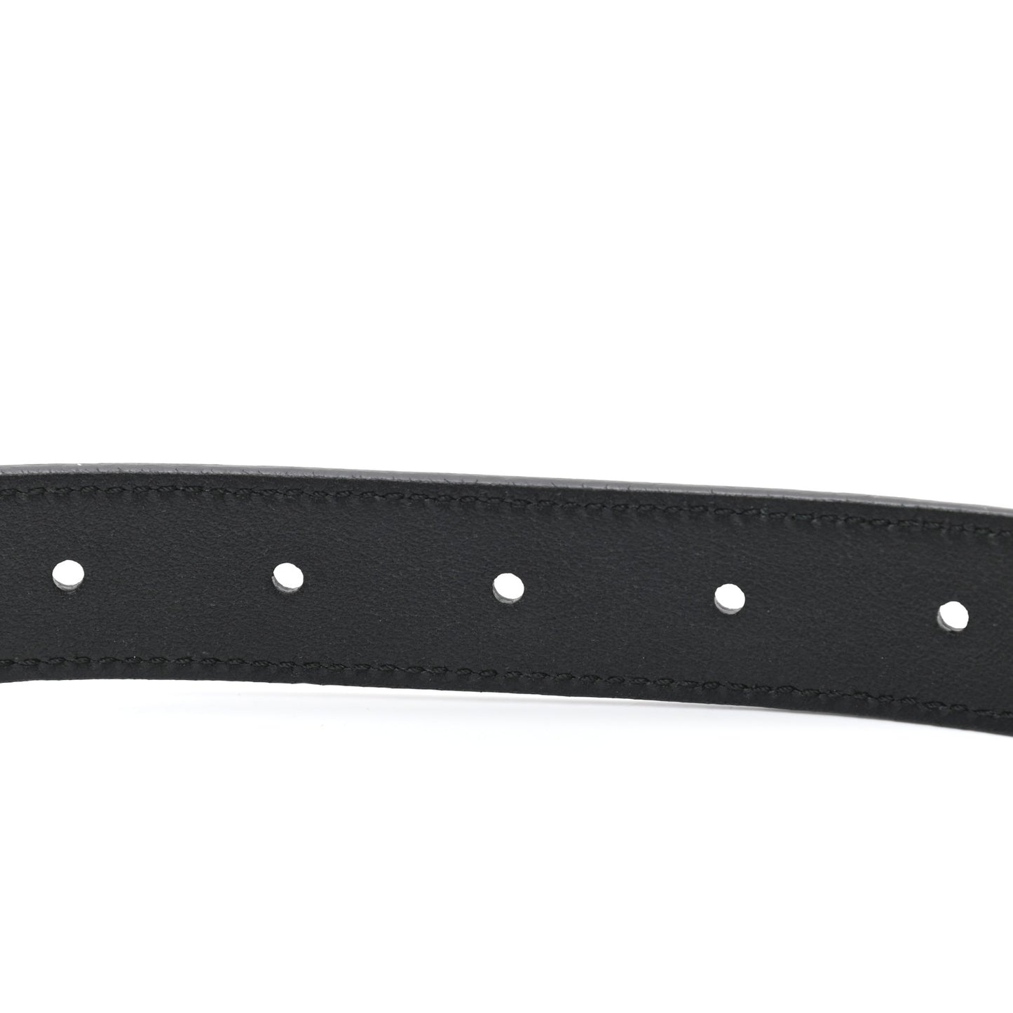 Calfskin Bow Belt 85 34 Black