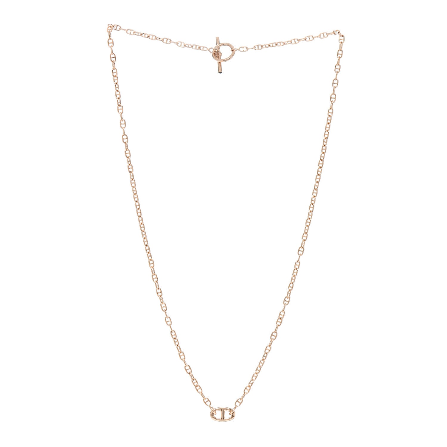 Hermes 18K Rose Gold TPM Farandole Pendant Necklace SH 3 of 5