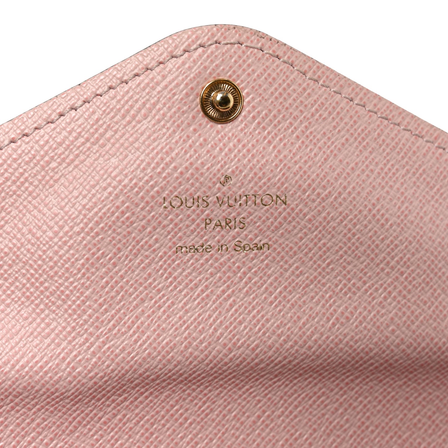 Monogram Jeanne Wallet Rose Ballerine