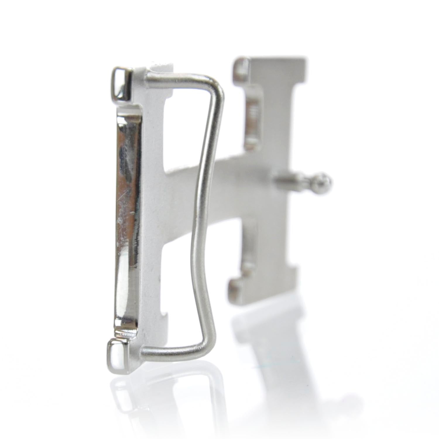 Hermes Palladium H Belt Buckle 5 of 6