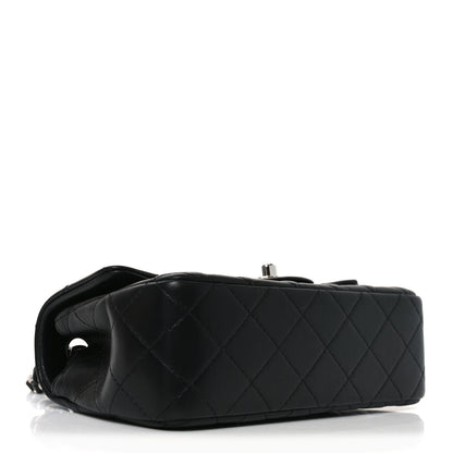 Chanel Lambskin Quilted Mini Rectangular Flap Black 4 of 11