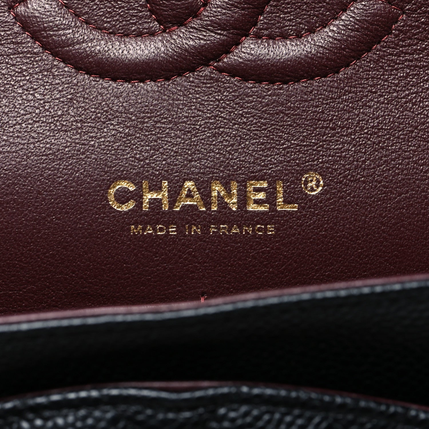 Chanel Caviar Quilted Medium Double Flap Black 6 of 11