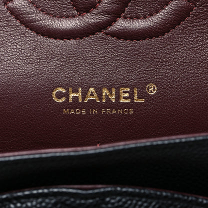Chanel Caviar Quilted Medium Double Flap Black 6 of 11