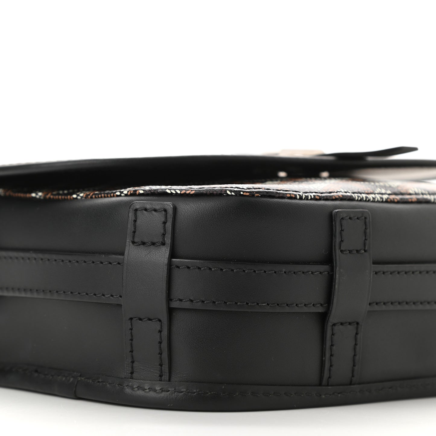 Goyardine Belvedere II PM Messenger Bag Black