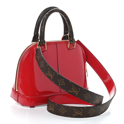 Louis Vuitton Patent Monogram Alma BB Scarlet 2 of 4