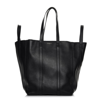 Balenciaga Calfskin Large Laundry Cabas Tote Black 1 of 10