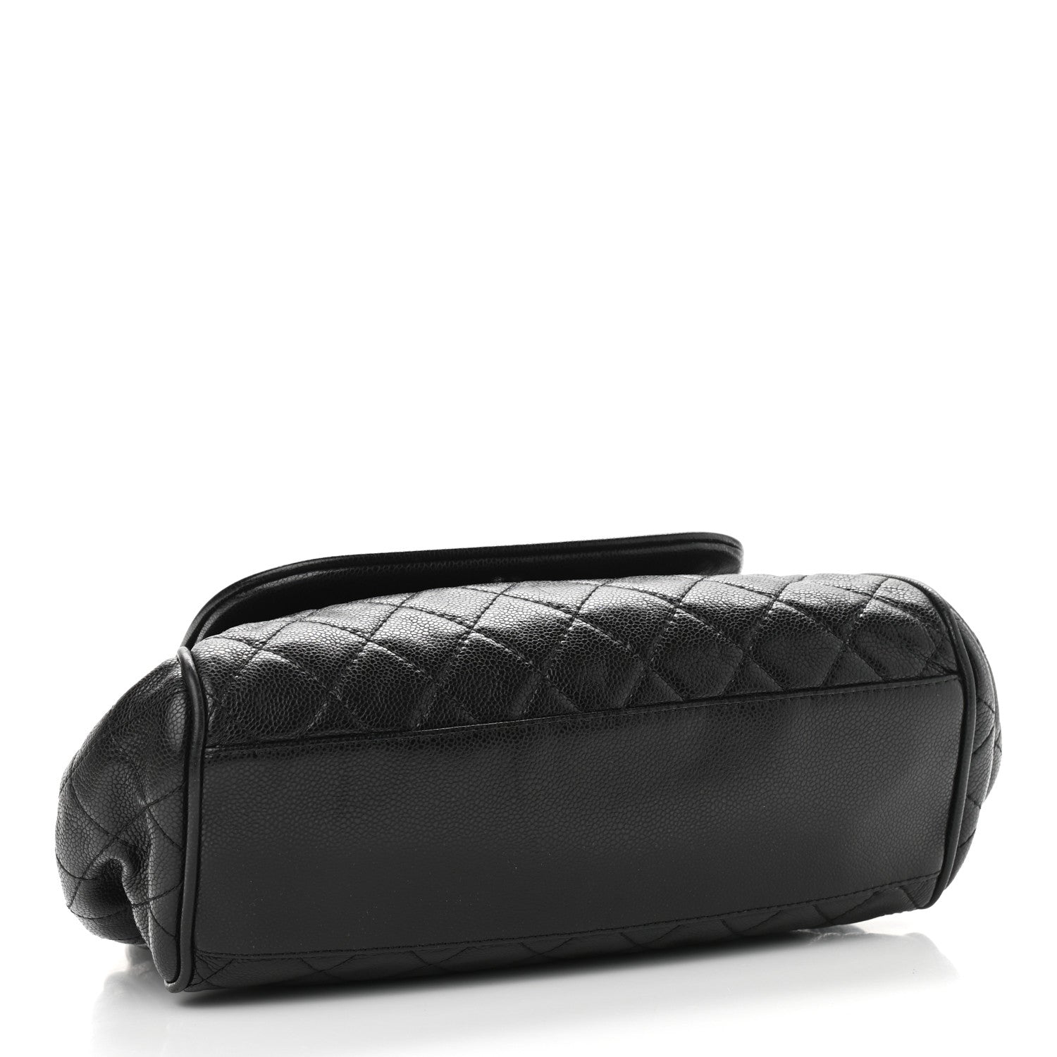 Chanel Caviar Quilted Timeless Accordion Flap Black 3 of 12