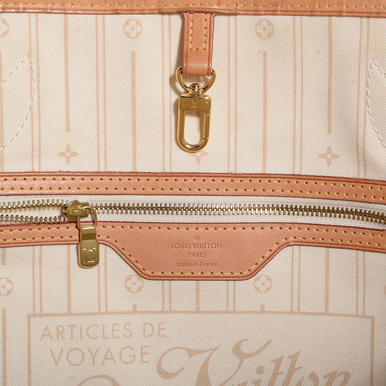 Louis Vuitton Damier Azur Neverfull GM 6 of 7