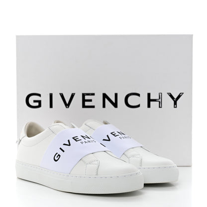 Givenchy Calfskin Band Logo Womens Urban Street Sneakers 36 White 9 of 9