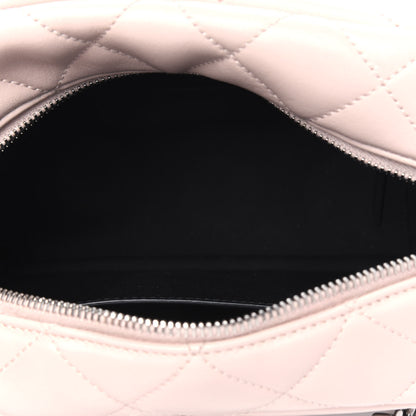 Saint Laurent Calfskin Y Quilted Monogram Small Loulou Bowling Bag Tender Pink 4 of 4