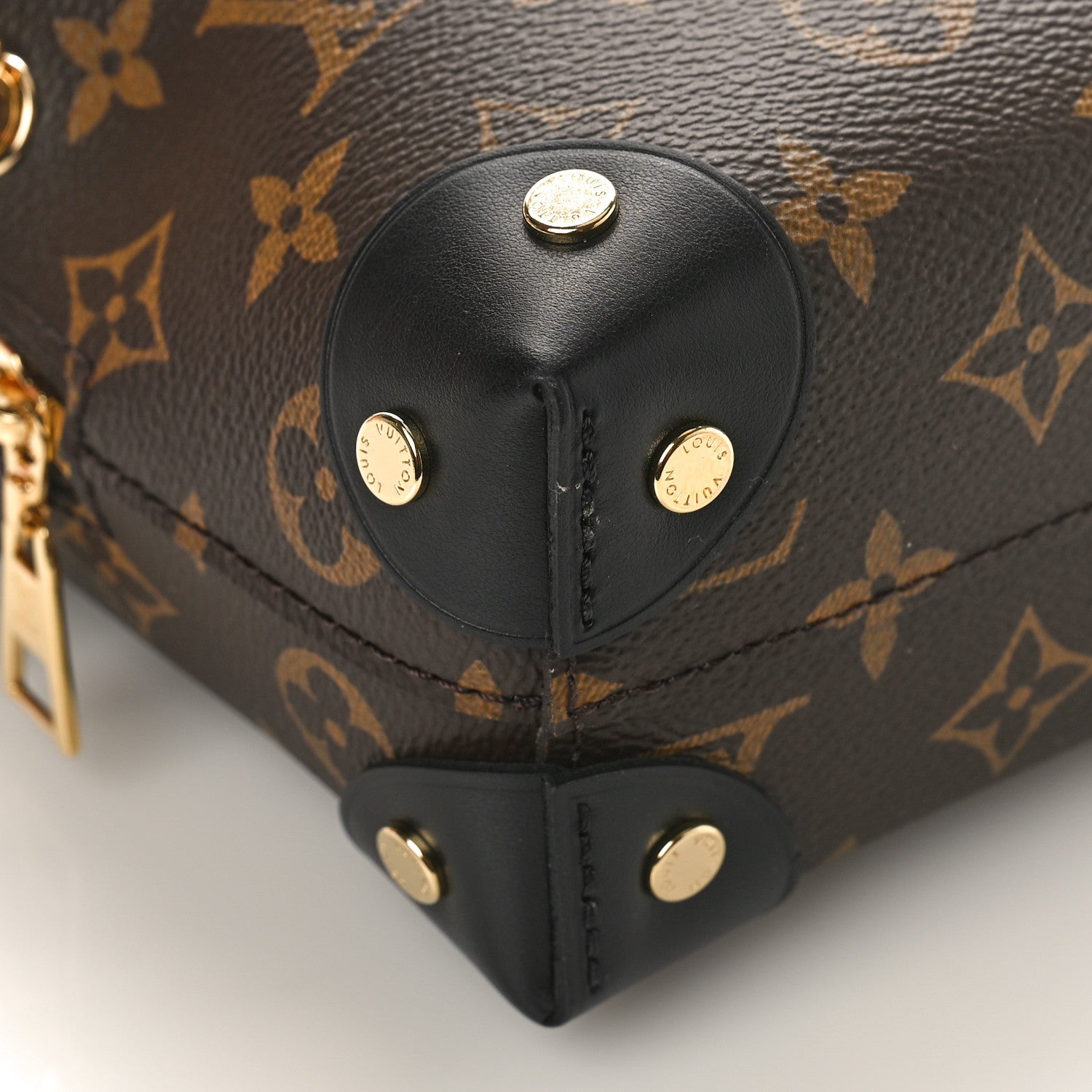 Louis Vuitton Monogram Petite Malle Souple Black 7 of 8