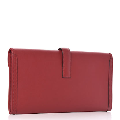 Hermes Swift Jige Elan 29 Clutch Rouge Grenat 3 of 7