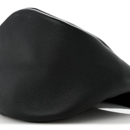 The Row Grained Calfskin Large Slouchy Banana Bag Black 10 of 10