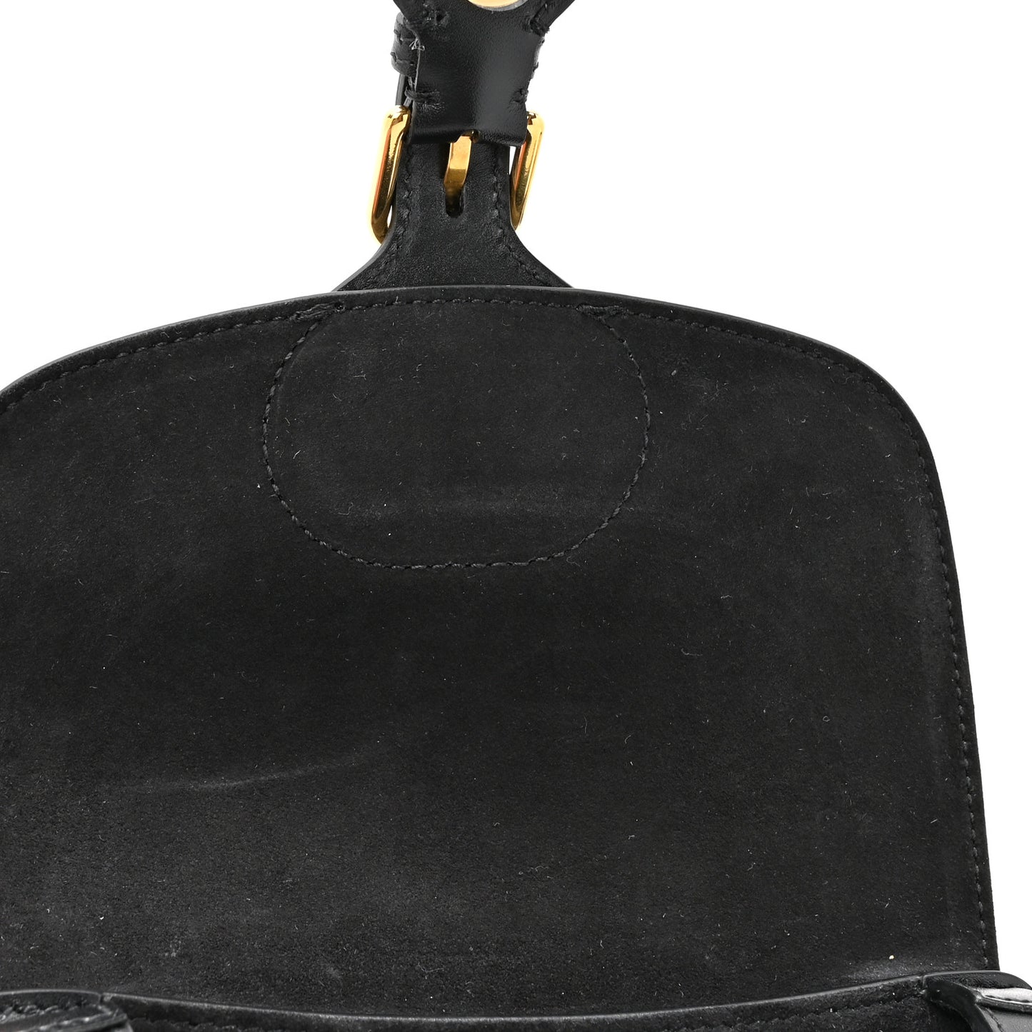 Box Calfskin Small Bobby Flap Black