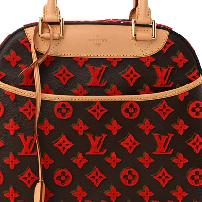 Louis Vuitton Monogram Tuffetage Deauville Cube Red 8 of 10