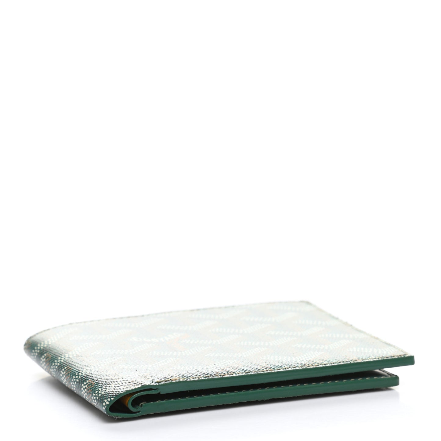 Goyardine Bifold Victoire Wallet Green