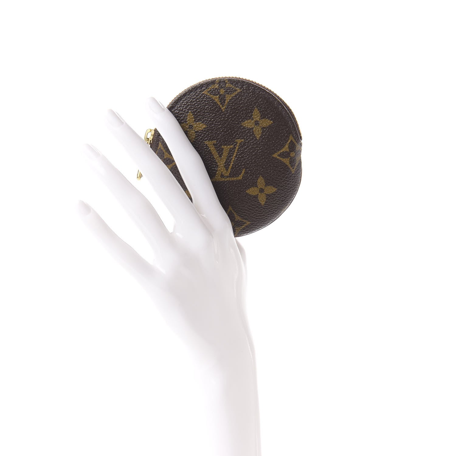 Louis Vuitton Monogram Round Coin Purse 2 of 7