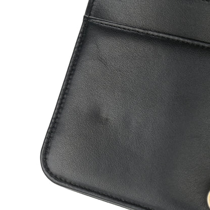Chanel Caviar Quilted Boy Wallet On Chain WOC Black 10 of 11
