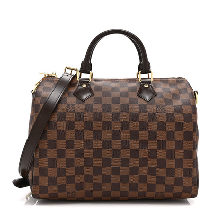 Louis Vuitton Damier Ebene Speedy Bandouliere 30 1 of 10