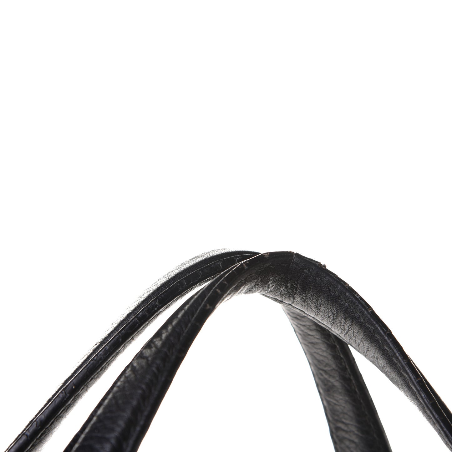 Pebbled Calfskin Large Soho Shoulder Bag Black