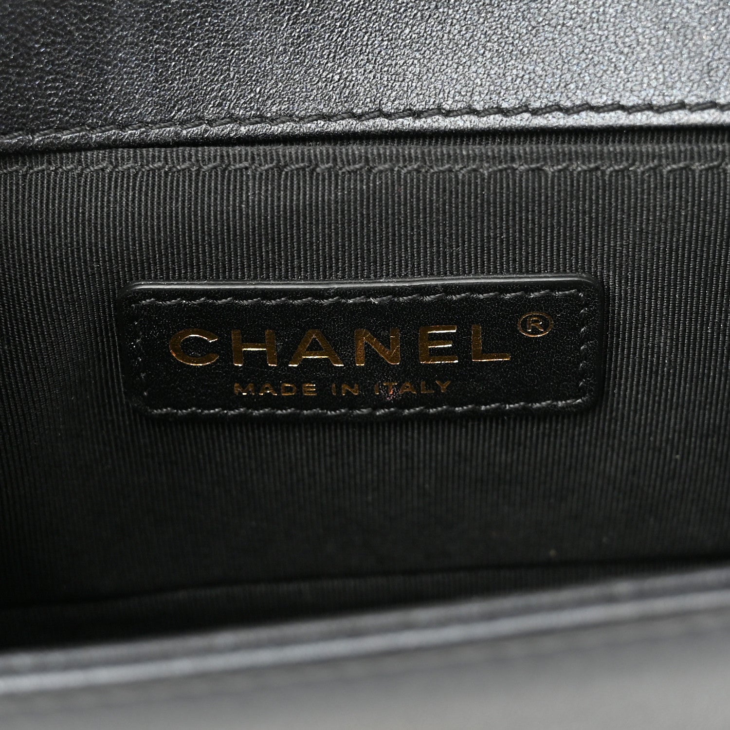 Chanel Lambskin Quilted Small Boy Flap Black 5 of 10