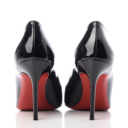 Christian Louboutin Patent Decollete 554 85 Pumps 35.5 Black 7 of 10