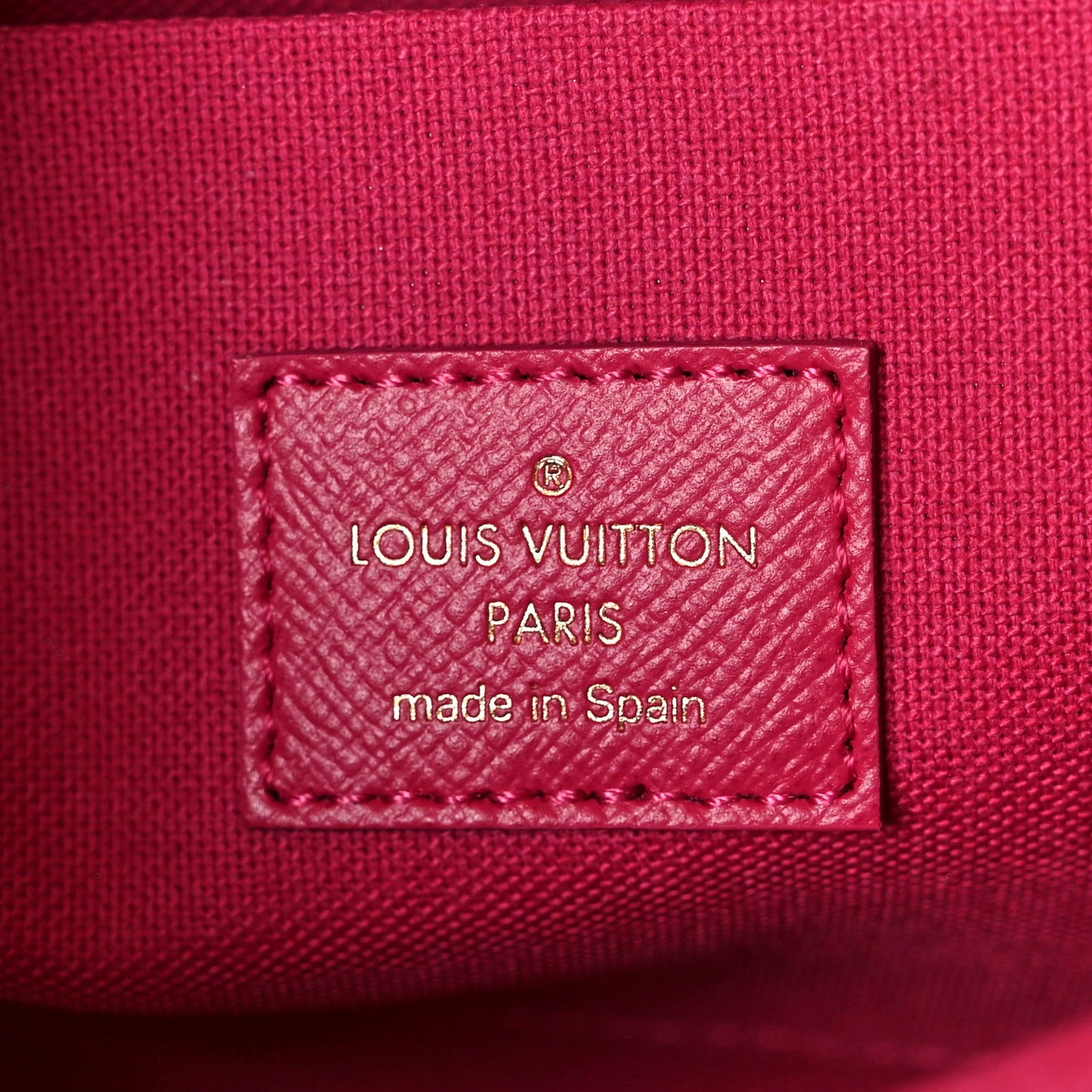 Monogram 2021 Christmas Animation Hollywood Pochette Felicie Chain Wallet Fuchsia