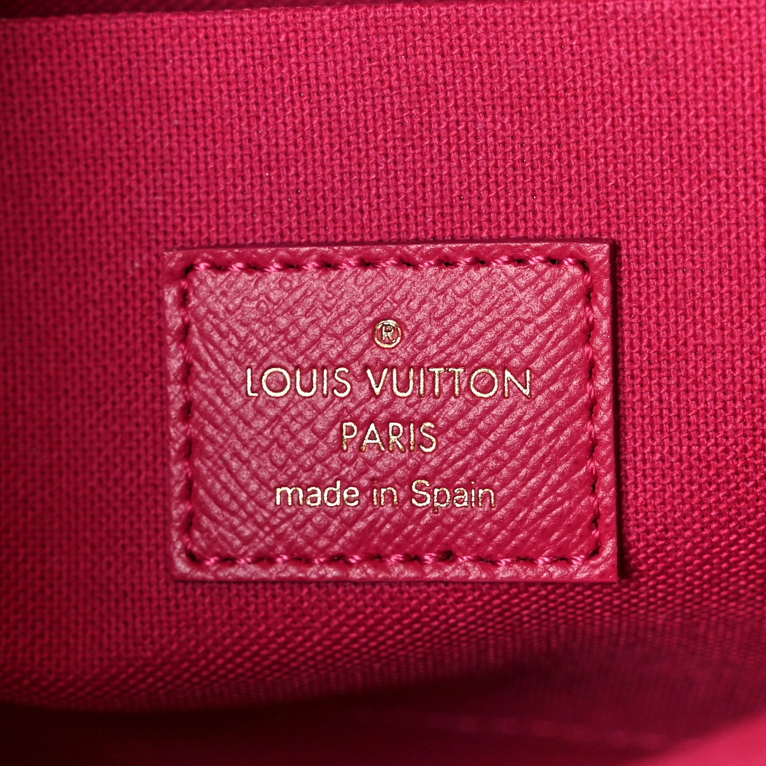 Louis Vuitton Monogram 2021 Christmas Animation Hollywood Pochette Felicie Chain Wallet Fuchsia 7 of 10