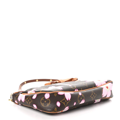 Louis Vuitton Monogram Cherry Blossom Pochette Accessories Brown 4 of 12
