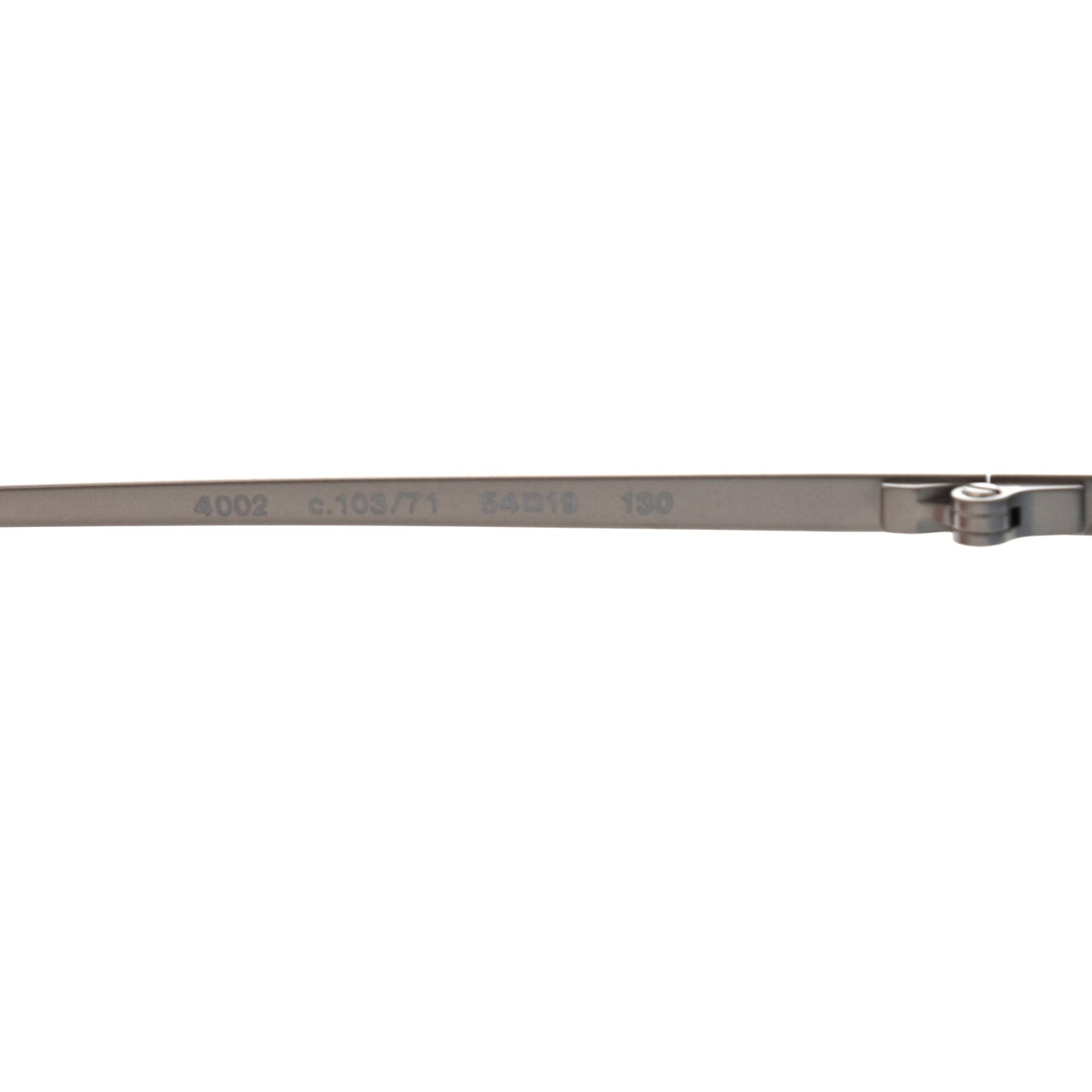 Chanel Metal Frameless Sunglasses 4002 Blue 5 of 8