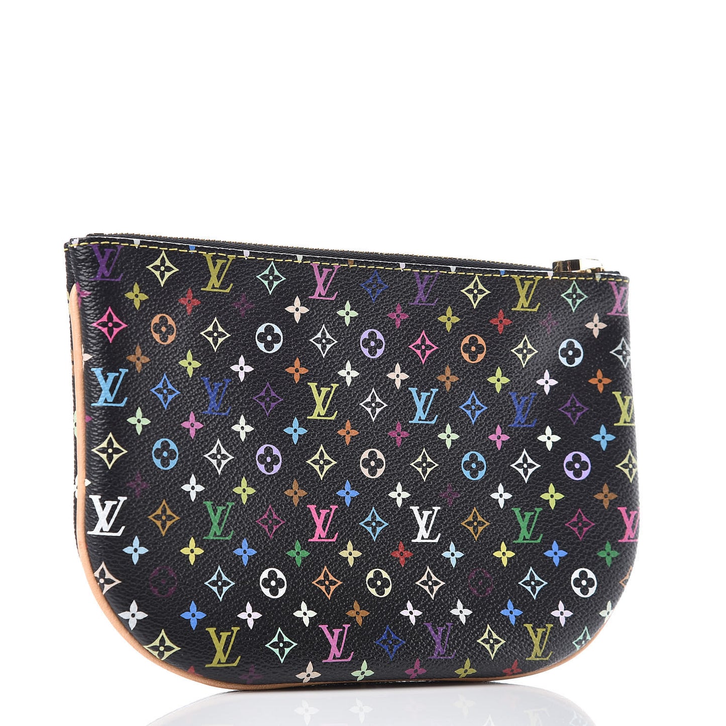 Monogram Multicolor Pochette Plate GM Black