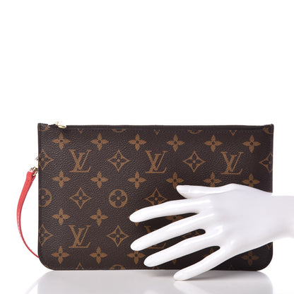 Louis Vuitton Monogram Totem Neverfull MM GM Pochette Flamingo 2 of 7