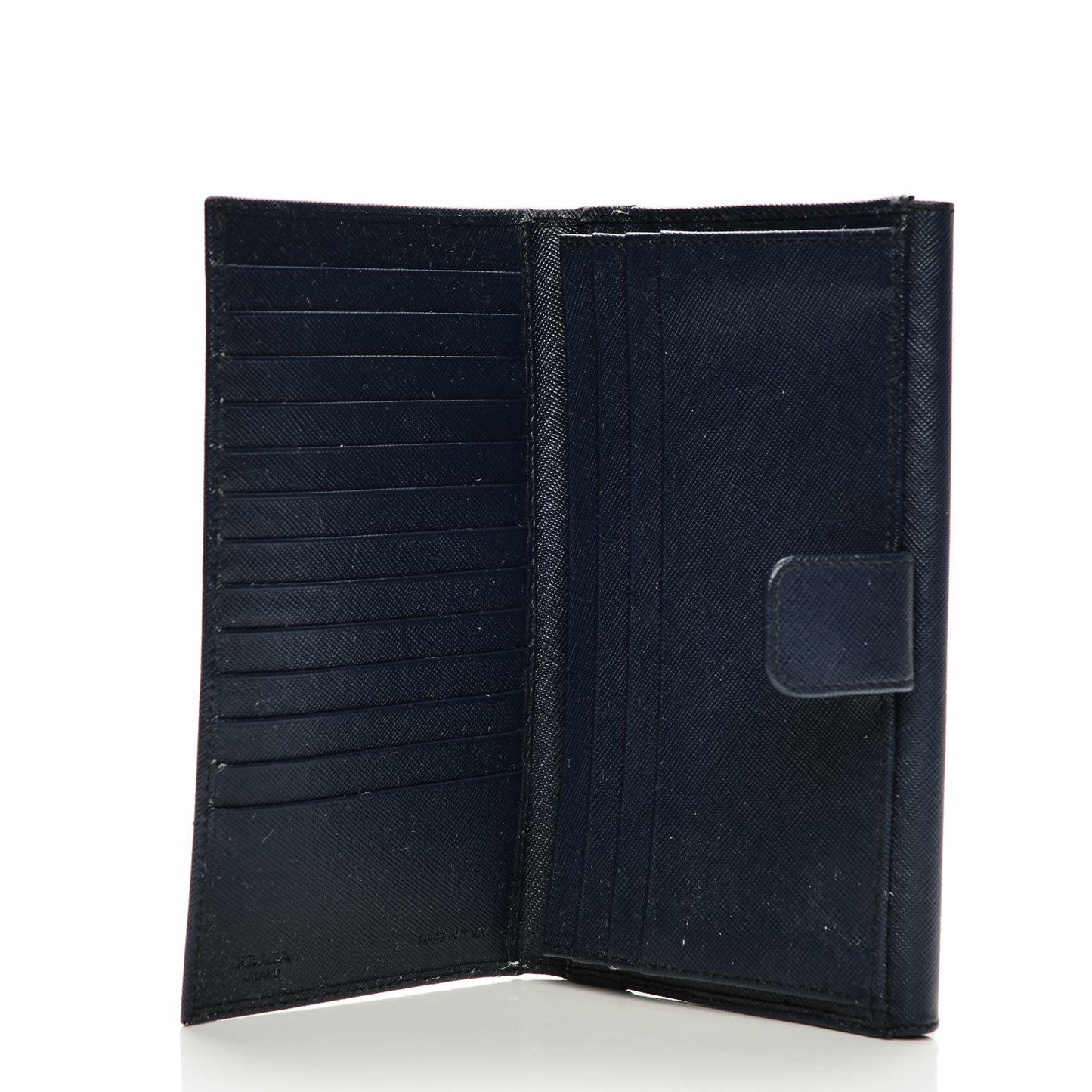 Saffiano Metal Continental Flap Wallet Baltico