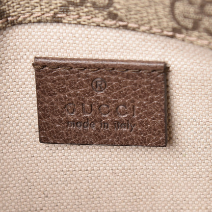 Gucci GG Supreme Monogram Neo Vintage Web Belt Bag Brown 8 of 10