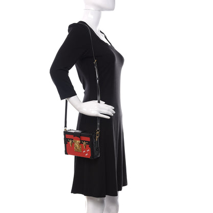 Louis Vuitton Epi Petite Malle Coquelicot 2 of 11