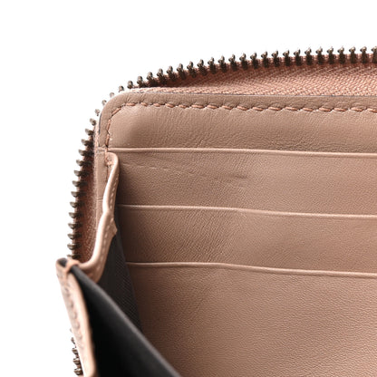 Gucci Calfskin Matelasse Pearly GG Marmont Zip Around Wallet Porcelain Rose 8 of 8