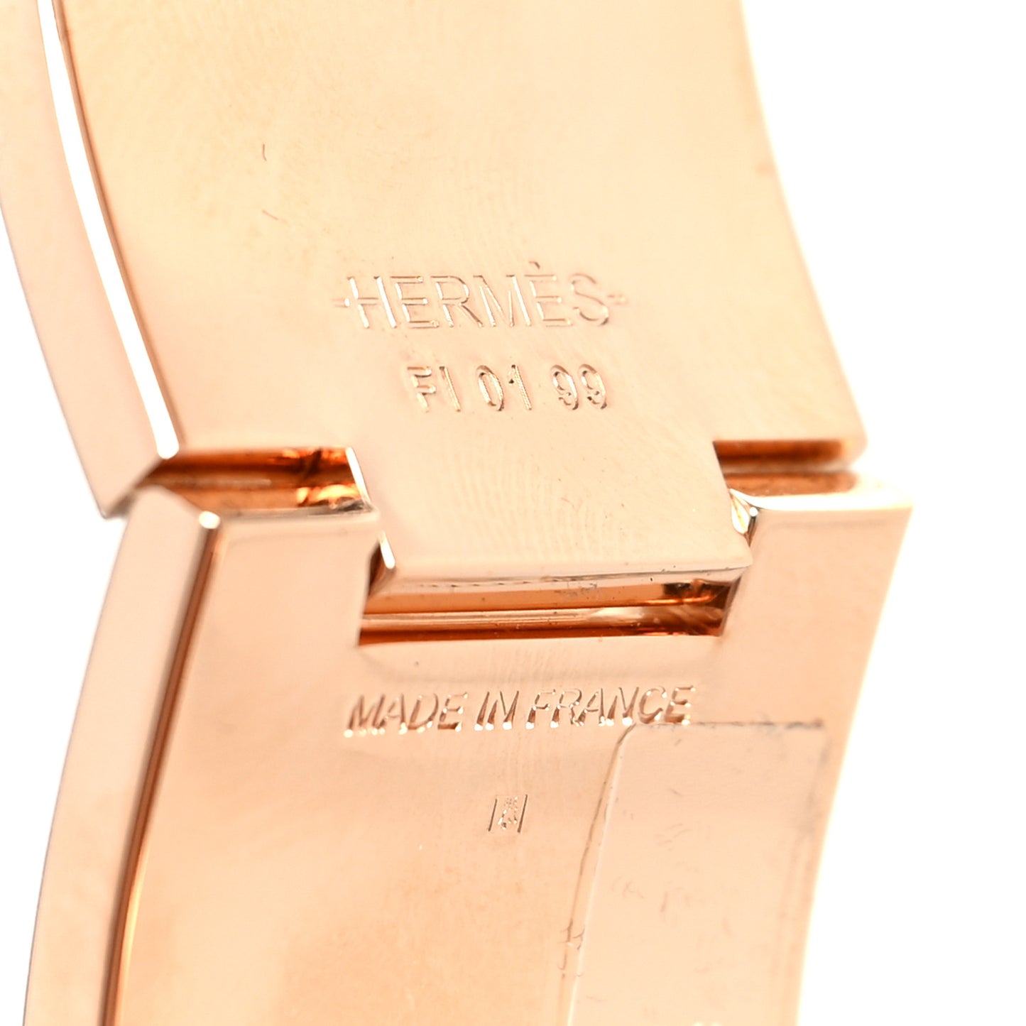 Enamel Wide Clic Clac H Bracelet PM Black