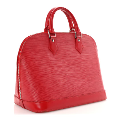 Louis Vuitton Epi Alma PM Carmine 3 of 9