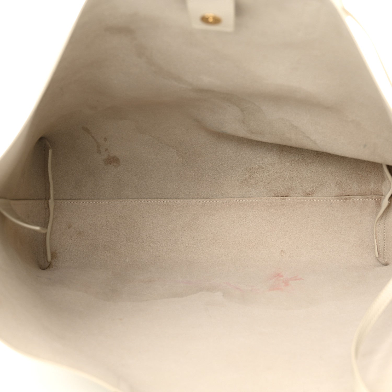 Saint Laurent Calfskin Large Shopping Tote Crema Soft 5 of 13
