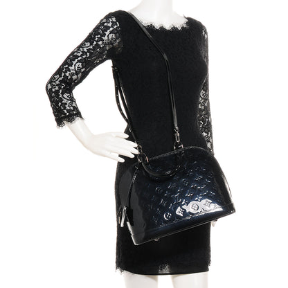 Louis Vuitton Vernis Alma PM Noir Magnetique 2 of 7