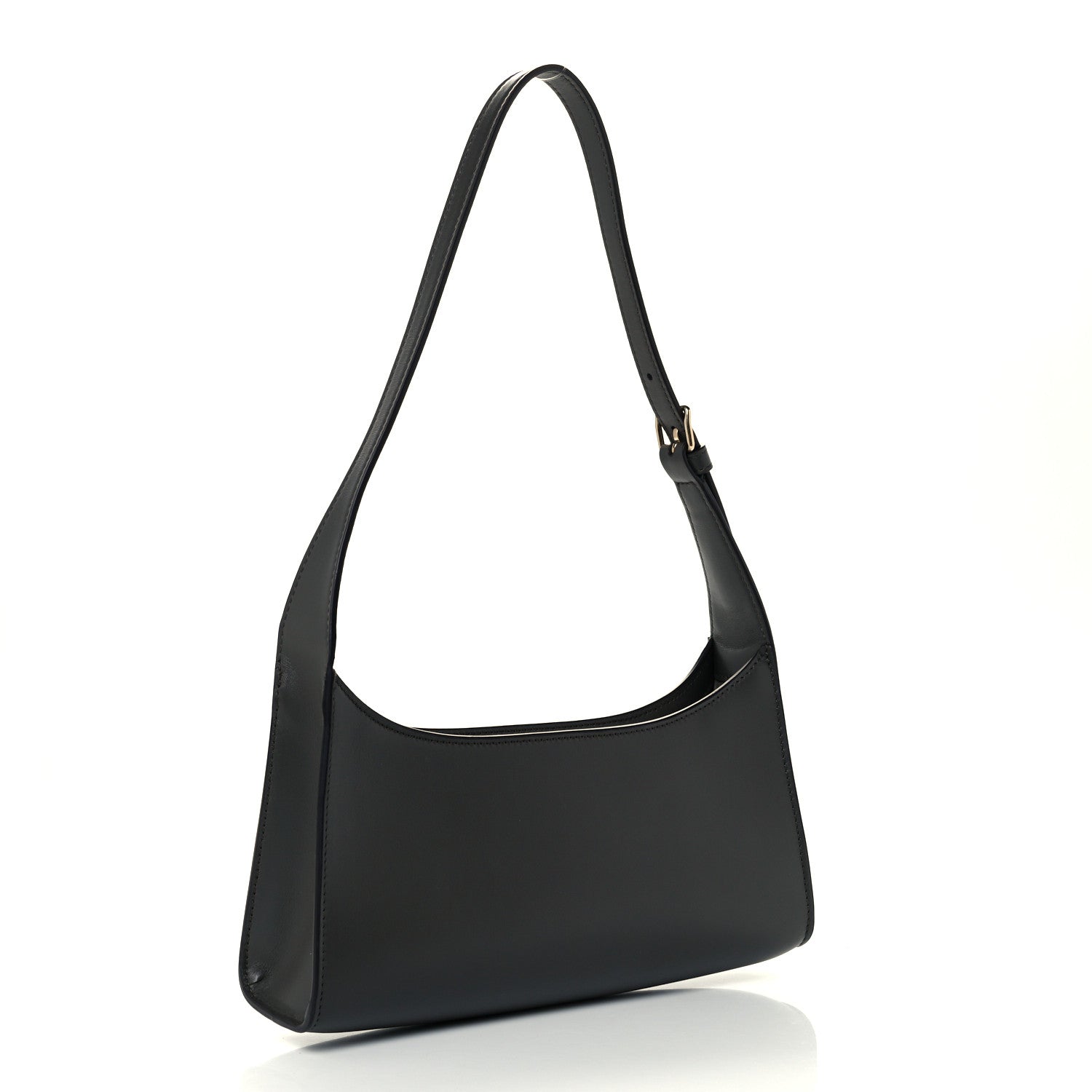 Celine Smooth Calfskin Cuir Triomphe Shoulder Bag Grey 3 of 10