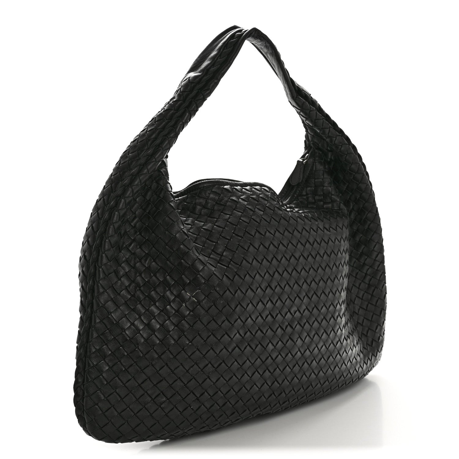 Bottega Veneta Nappa Intrecciato Large Veneta Hobo Black 3 of 14